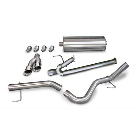 Corsa Exhaust 2011-2016 Toyota Tundra 3.0 in. Cat-Back Single Side Exit Twin 4.0 in. Sport CSR14916BLK